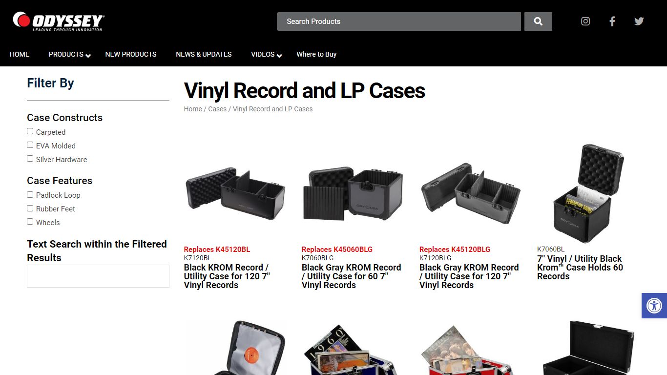 Vinyl Record and LP Cases Archives - Odyssey Cases